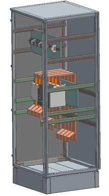 CUADRO CONMUTACION AUTOMATICA  SEÑALIZACIÓN 4P 1250A PROT. SOBRETENSIONES