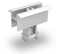 K2 SYSTEMS MC UNIVERSAL CLAMP ONEMID SILVER