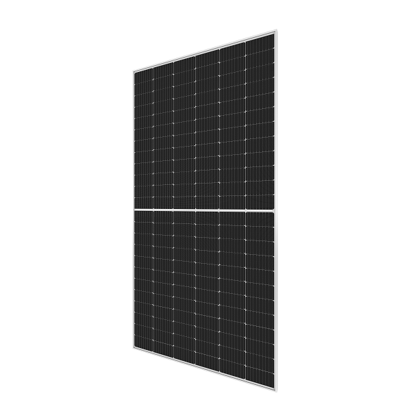 Hi-MO5 545W Bifacial Double Glass Half-Cut Marco plateado