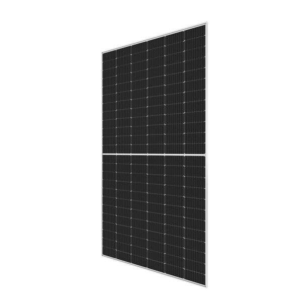 LONGI SOLAR Hi-MO5 550W Bifacial Double Glass G2 Half-Cut marco plateado