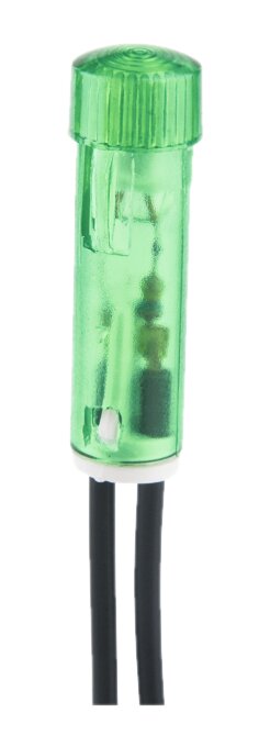 PILOTO D.8,6MM 24V. VERDE