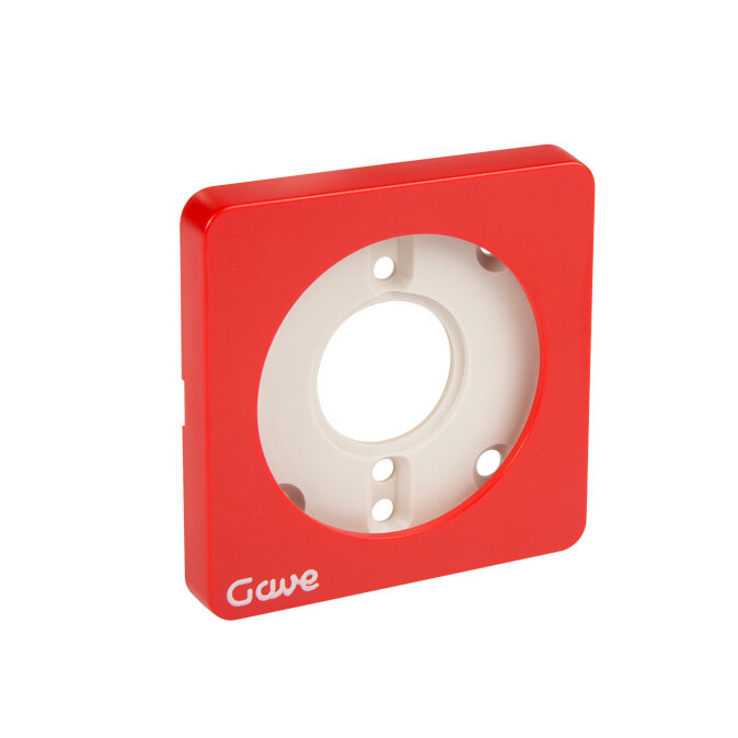 PLACA NV D1 SIN INSCRIPCIONES C/ROJO GAVE