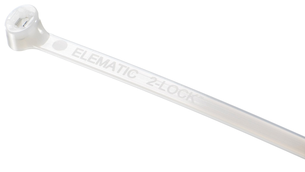 BRIDA DOBLE DIENTE BLANCA GAVE 200X4,5