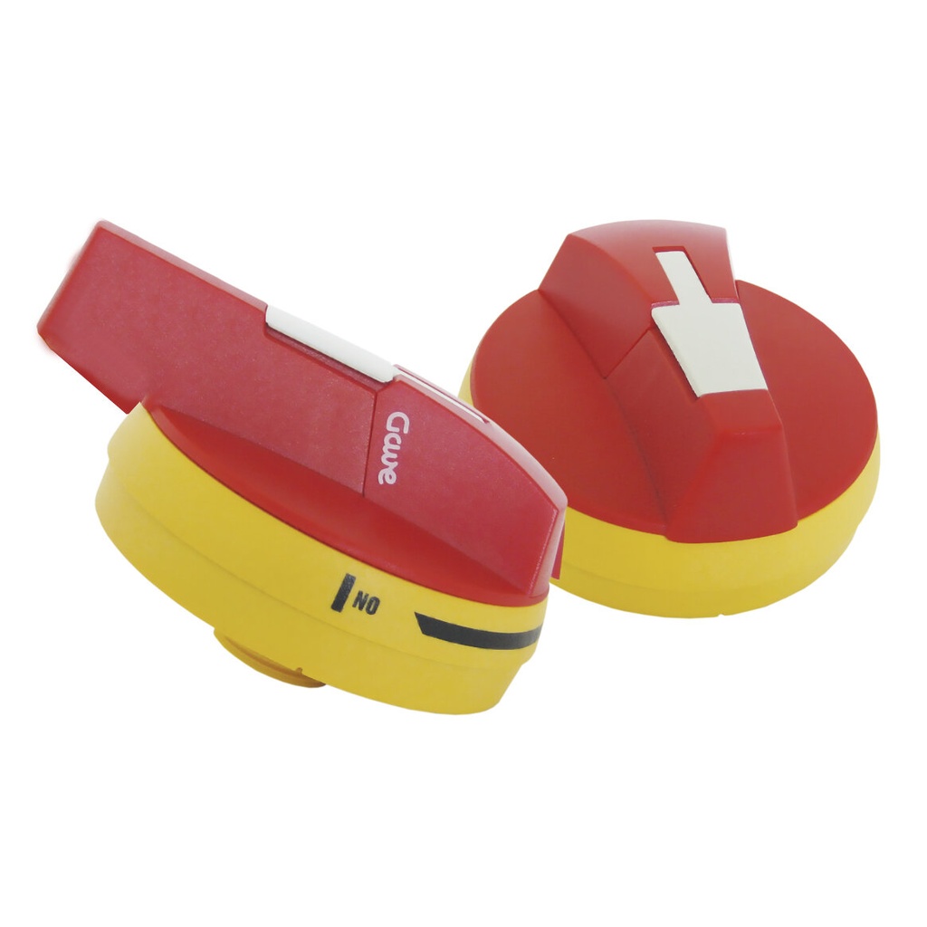 MANDO EXTERIOR BLOQUEABLE ROJO/AMARILLO M5  125A - 160A