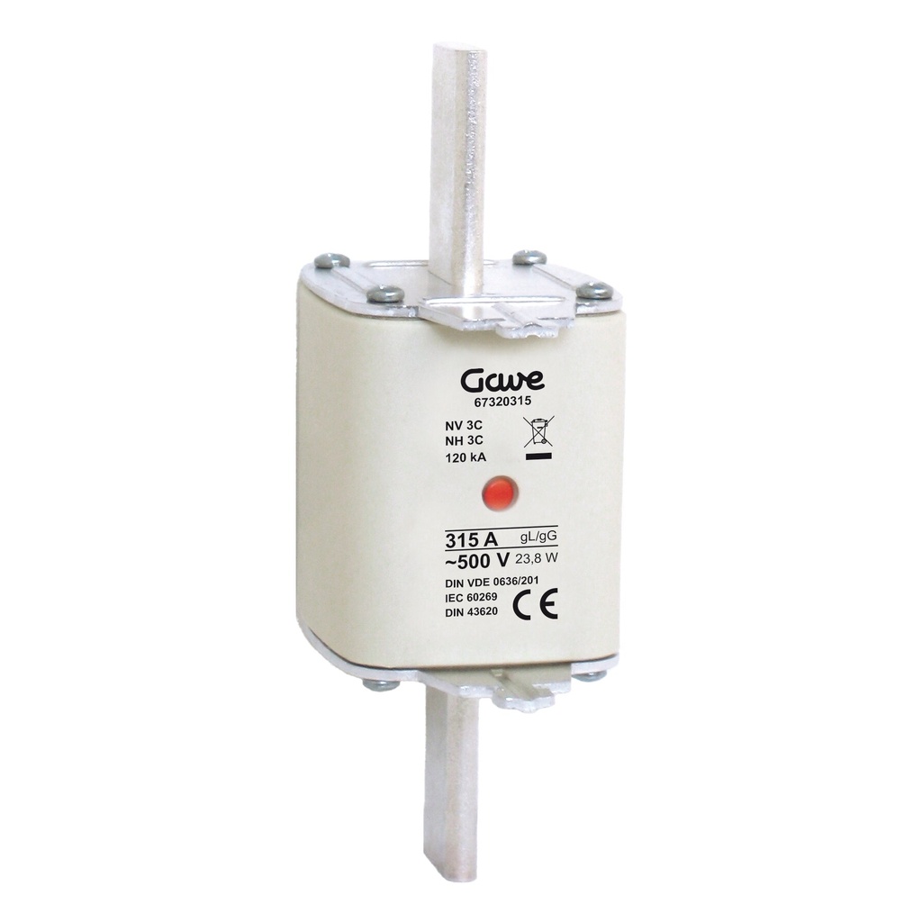 FUSIBLE NH GAVE IND.FUSION 315A.GG T3