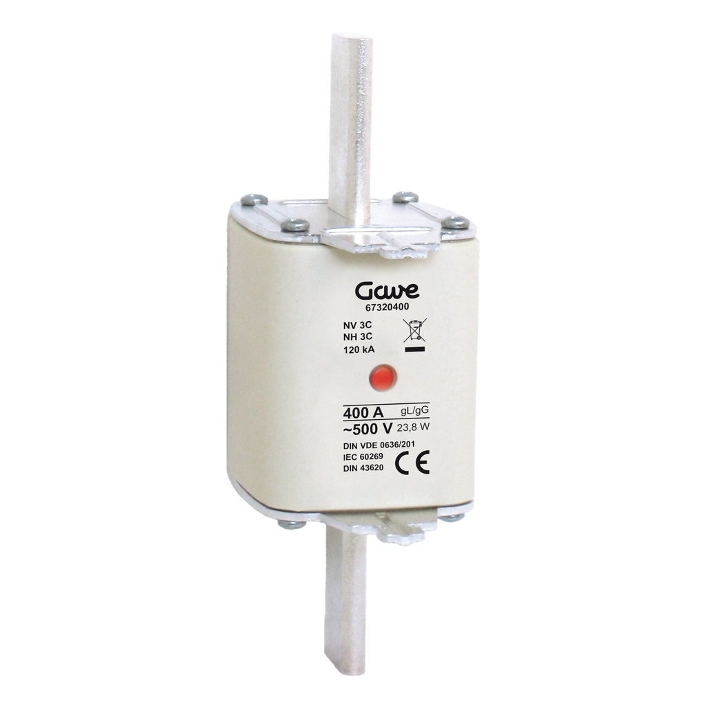 FUSIBLE NH IND.FUSION 400A.GG T3 GAVE