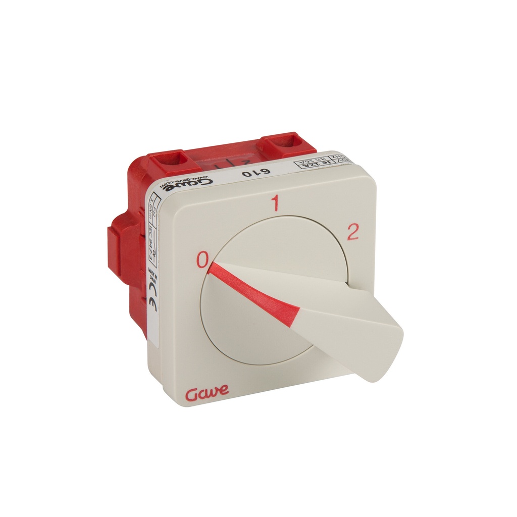 CONMUTADOR GAVE 1P 2 POS.16A.D0