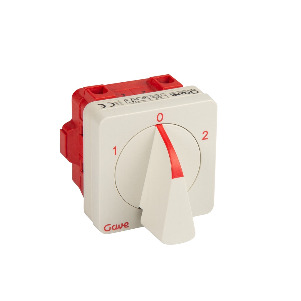 CONMUTADOR GAVE CON RETORNO 1P 16A.D0