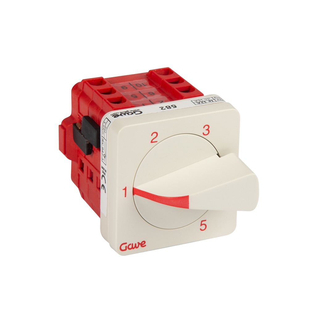 CONMUTADOR  SIN 0 1P 5 POS.12A.D0