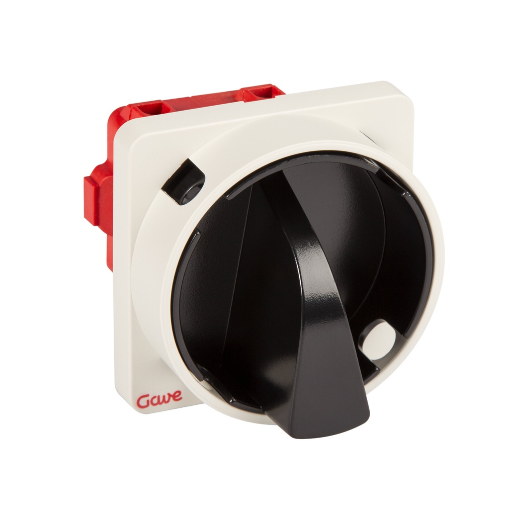 INTERRUPTOR 2P GAVE 25A.D0 BLOQUEO CANDADO NEGRO/GRIS