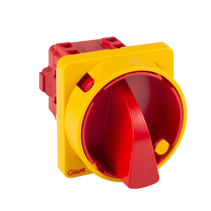 INTERRUPTOR 4P.16A.D0 BLOQUEO CANDADO ROJO/AMARILLO