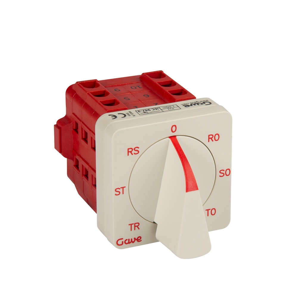 CONMUTADOR  VOLTIMETRO 3P Y 3P-N 16A.D0