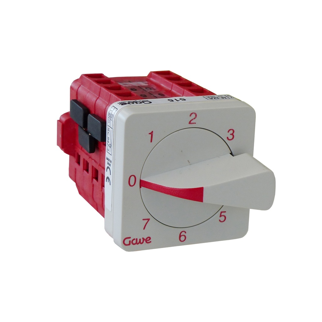 CONMUTADOR GAVE 1P 7 POS.12A.D0