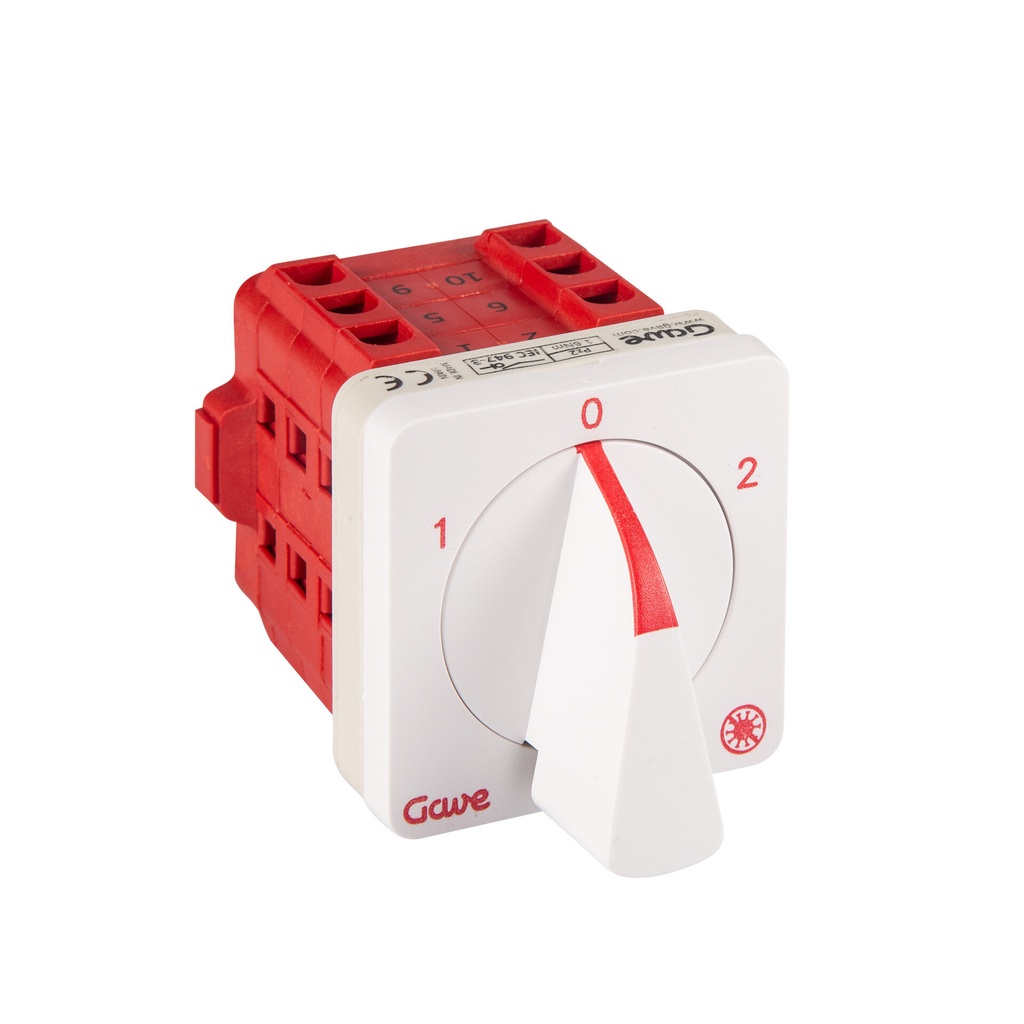 CONMUTADOR 1-0-2 3P 25A.D0 TRATAMIENTO ANTIMICROBIANO