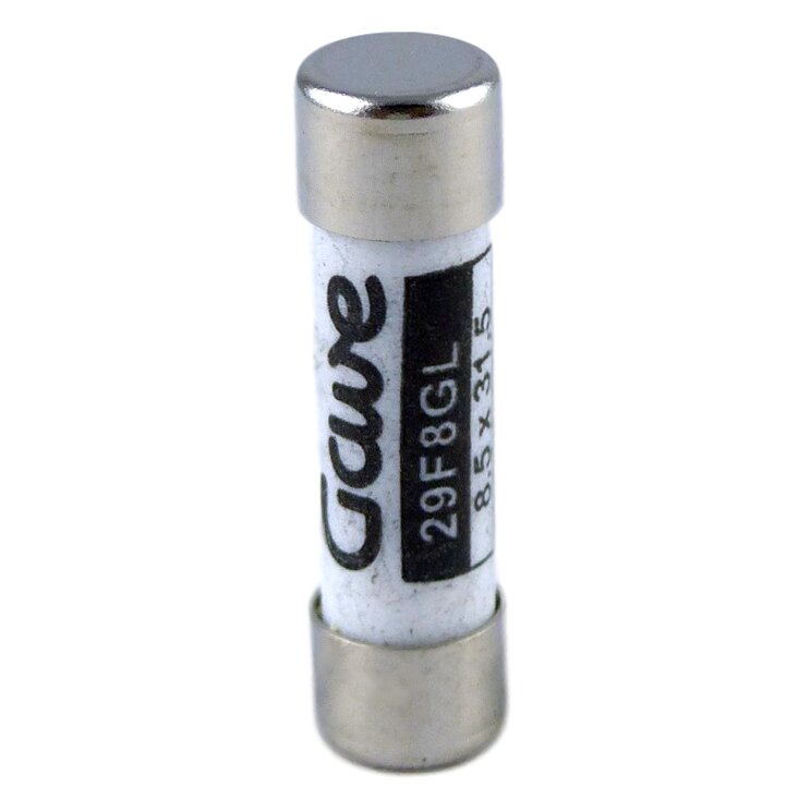 FUSIBLE CILINDRICO GAVE 8A. GG T00