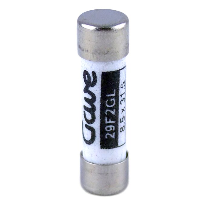 FUSIBLE CILINDRICO  GAVE 2A. GG T00