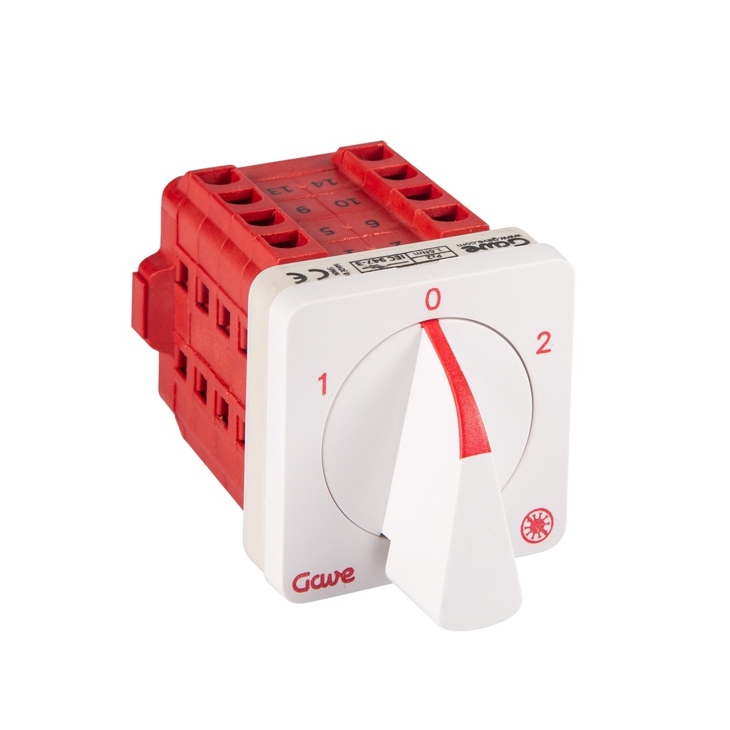 CONMUTADOR 1-0-2 4P 25A.D0 TRATAMIENTO ANTIMICROBIANO