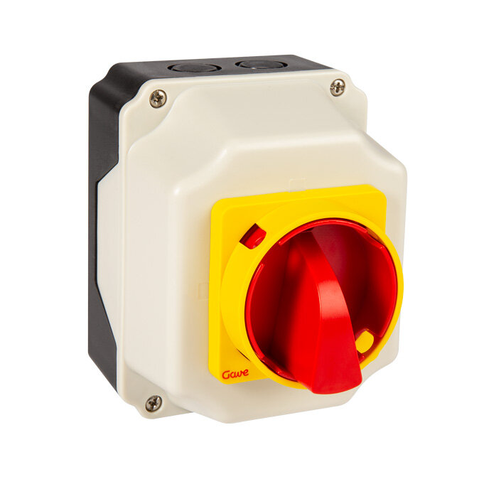 INTERRUPTOR 3P.25A. EN CAJA IP65