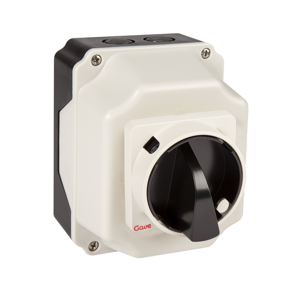 INTERRUPTOR 3P GAVE 32A  EN CAJA IP65