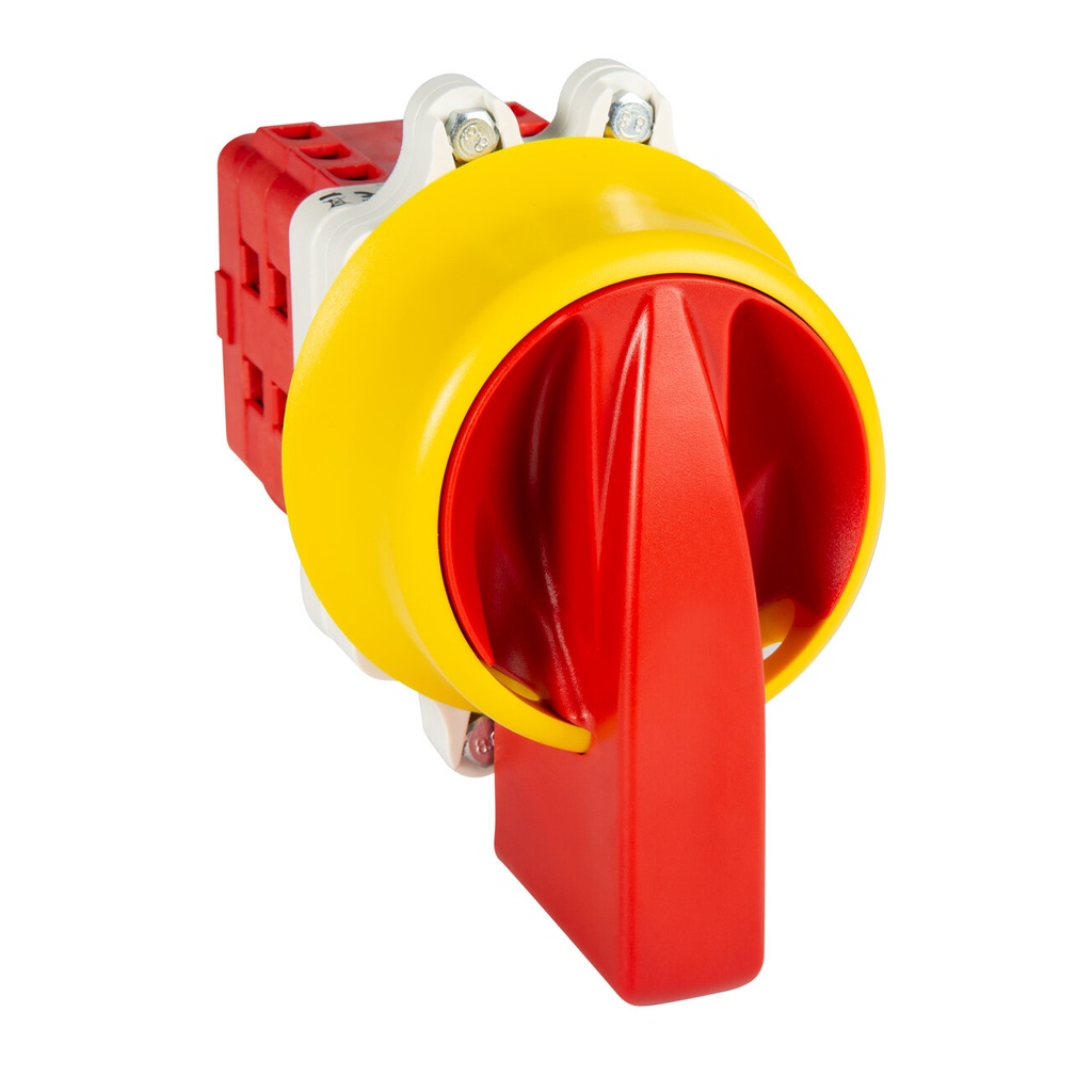 INTERRUPTOR 4P 32A.D1 MANDO BLOQUEO CANDADO IP69K + AUXILIAR 1NA+1NC 12A