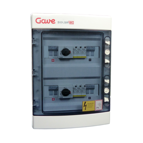 CAJA MOD.2STR.1000V 25A FUS15A 2MPPT SALIDAS INDIVIDUALES