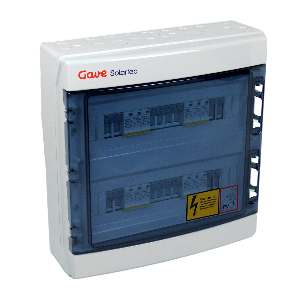 CAJA MOD.2STR.1000V FUS12A 4MPPT SALIDAS INDIVIDUALES GAVE