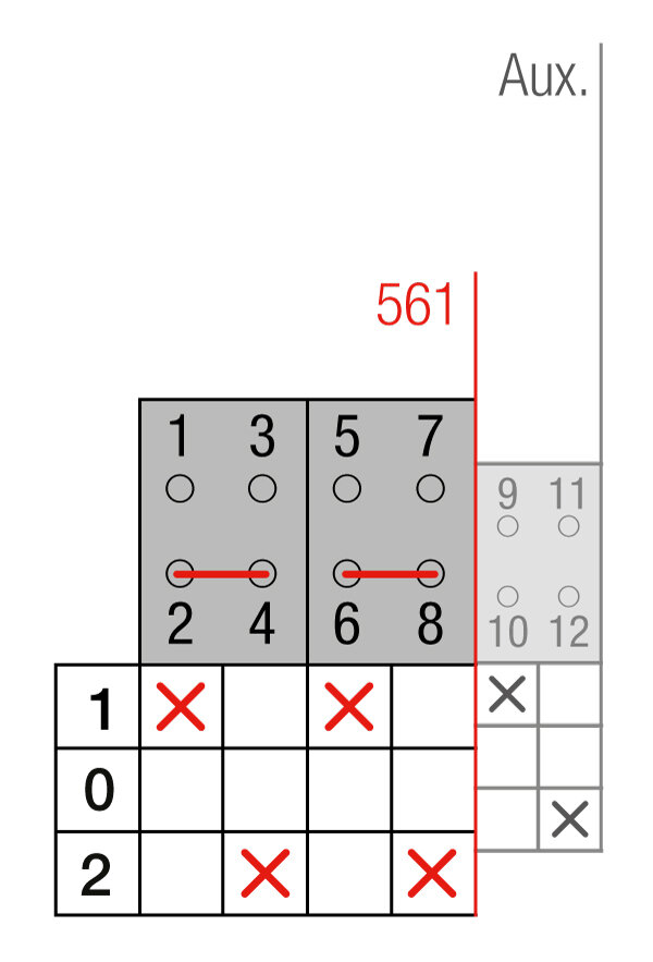 CONMUTADOR  MOTORIZADO ENTRADA SUPERIOR 1-0-2 2P 63A. 80-230VAC GAVE