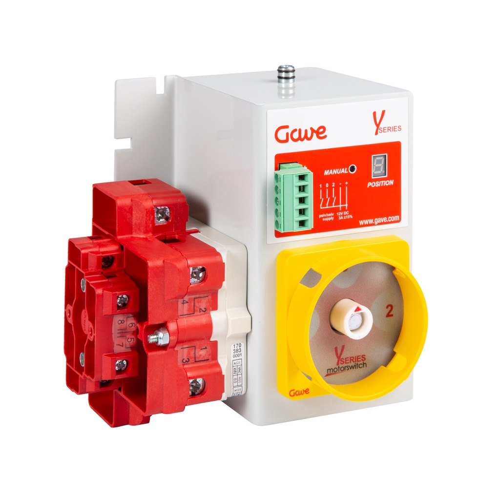 INTERRUPTOR MOTORIZADO LATERAL 2P 125A. 80-230VAC GAVE