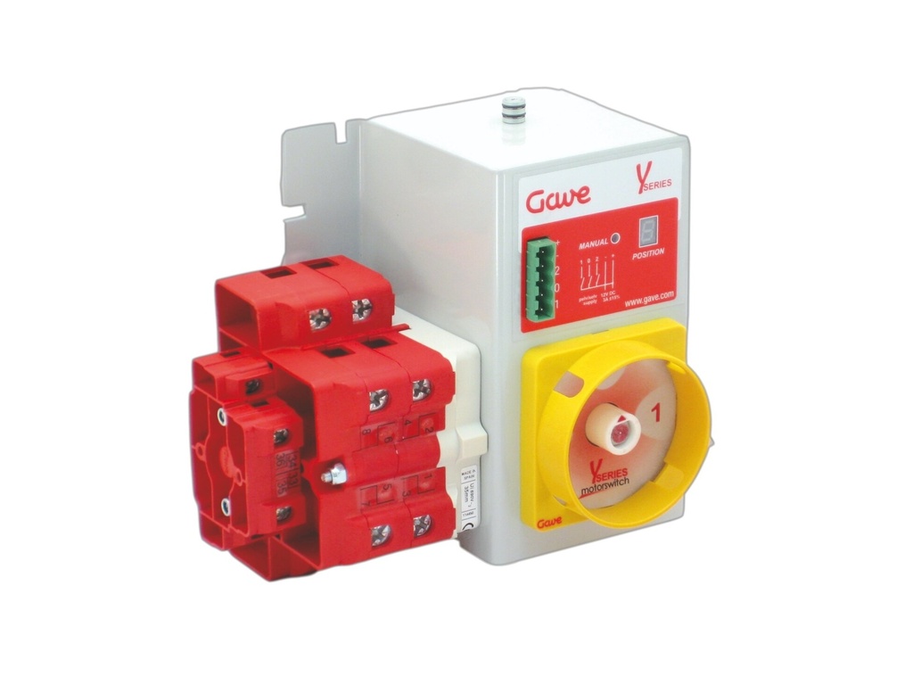 INTERRUPTOR MOTORIZADO LATERAL 4P 125A. 80-230VAC GAVE