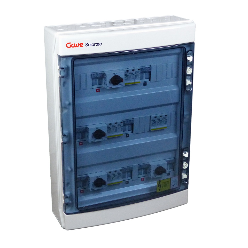 CAJA MOD.2STR.1000V 25A FUS12A 4MPPT SALIDAS INDIVIDUALES GAVE