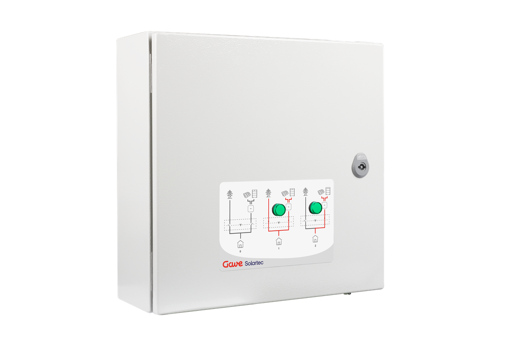 CAJA DE CONMUTACIÓN DE RESPALDO 2P 40A  - BACKUP BOX FRONIUS GEN24 CARGAS CRITICAS