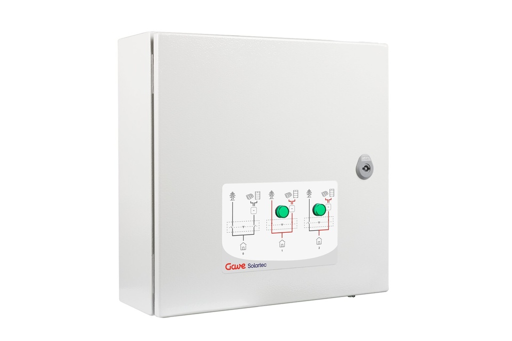 CAJA DE CONMUTACIÓN DE RESPALDO 4P 40A (3F+N 400VAC) - BACKUP BOX CARGAS CRITICAS