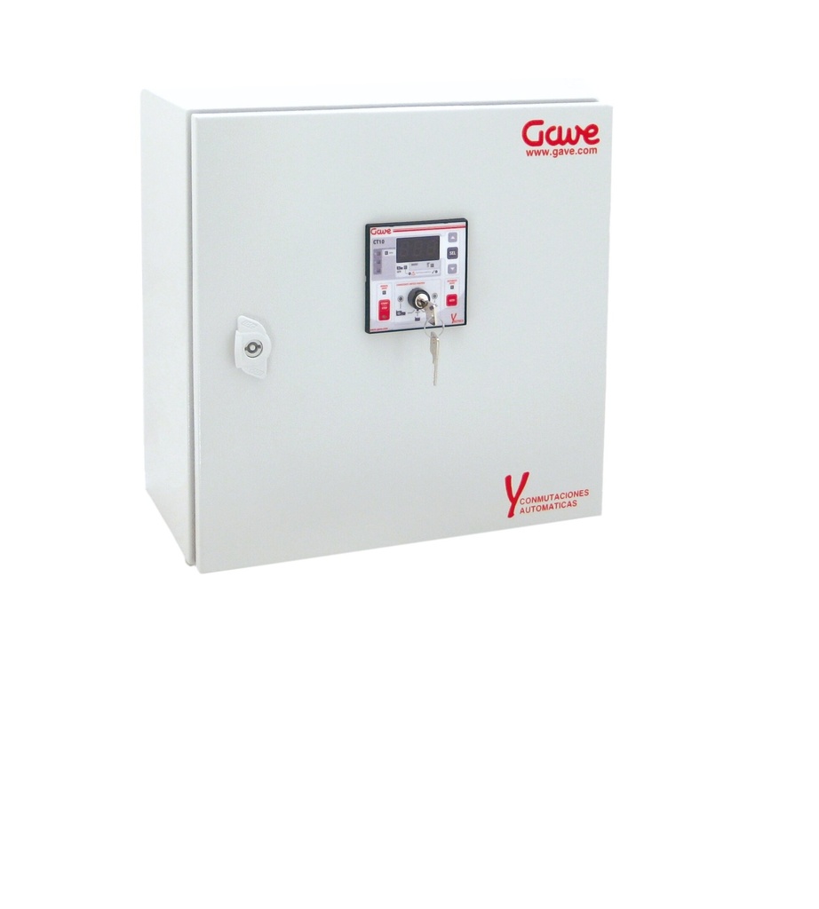 CUADRO CON CENTRAL TRANSFERENCIA AUTOMATICA 4P 63A